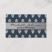 植物模様 名刺 (正面)