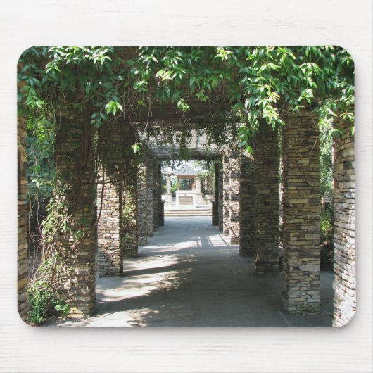 植物歩道 マウスパッド (正面)