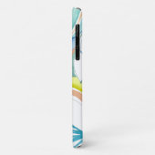 植物水彩抽象オーダーメイド携帯ケース Case-Mate iPhoneケース (裏面/左)