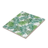 植物熱帯植物性ヤシの葉 タイル (側面)