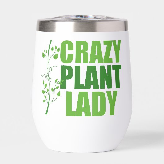 植物熱狂するレディーキュートグリーン植物学者 (正面)