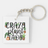 植物熱狂する婦人 キーホルダー (裏面)