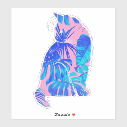 植物猫 シール (シート)