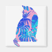 植物猫 マグネット (正面)