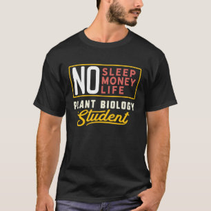 植物生物学専攻の学生の卒業 Tシャツ