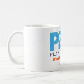 植物生物学2021世界サミットのマグカップ コーヒーマグカップ (左)