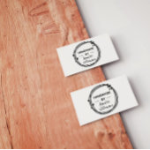 植物用の手作パーソナライズされたり素朴を作成する ラバースタンプ