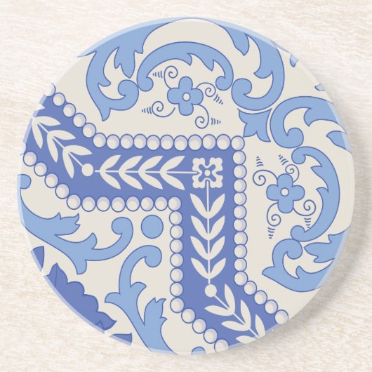 植物用ビーズ枠 コースター (正面)