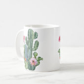 植物男子 サボテン 植物愛好家 ギフト ガーデニング G コーヒーマグカップ (正面左)