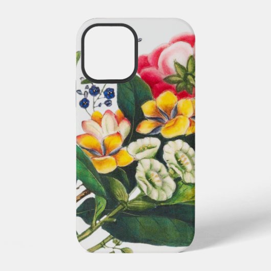 植物画イラスト iPhoneケース (裏面)