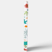 植物白モダンフローラガーリー名 Case-Mate iPhoneケース (裏面 / 右)