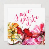 植物相の水彩保存日 セーブザデート (正面/裏面)