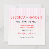 植物相のBotanicaの水彩画の花は日付を救います セーブザデート (裏面)