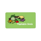 植物種子ラベル ラベル (正面)