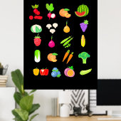 植物種 ポスター (ホームオフィス)