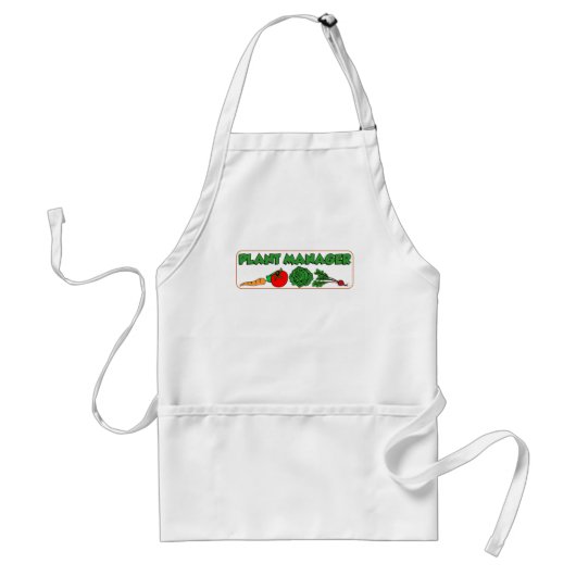植物管理職ガーデニング スタンダードエプロン (正面)