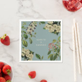 植物紙ナプキンダック卵青 スタンダードカクテルナプキン (インサイチュ)