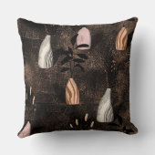 植物素朴の秋色調和 クッション (裏面)