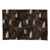 植物素朴の秋色調和 枕カバー (正面左)