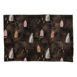 植物素朴の秋色調和 枕カバー