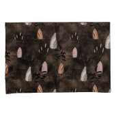 植物素朴の秋色調和 枕カバー (正面右)