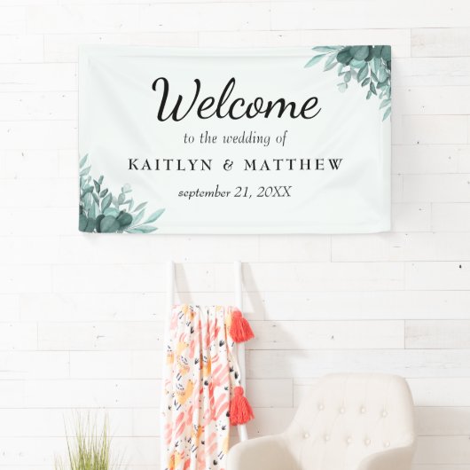 植物素朴学の至福結婚の背景 横断幕 (インサイチュ)