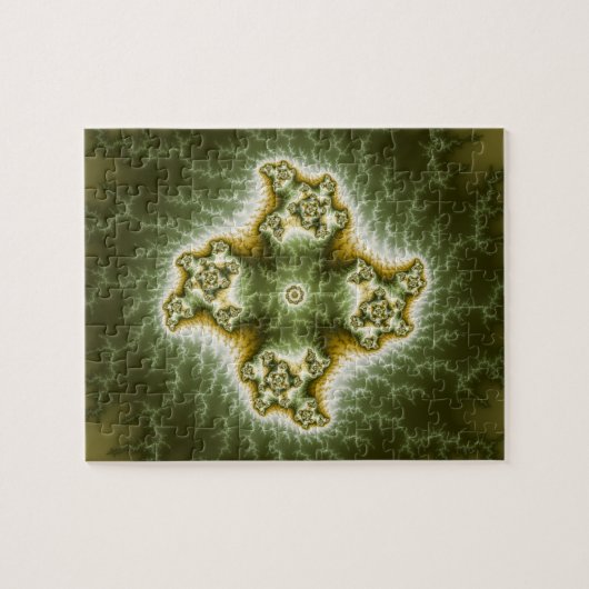 植物細胞 – フラクタルアート ジグソーパズル (横)