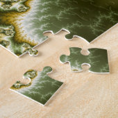 植物細胞 – フラクタルアート ジグソーパズル (側面)