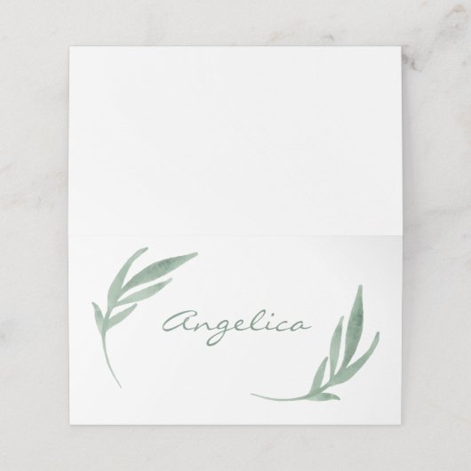 植物結婚学名 プレイスカード (外部開封)