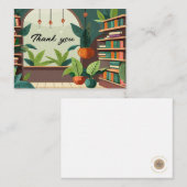 植物聖域ブラウン・グリーン離れ図書館 ノートカード (正面/裏面)