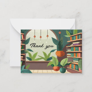 植物聖域ブラウン・グリーン離れ図書館 ノートカード