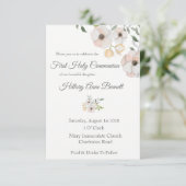 植物聖餐式 招待状 (スタンド正面)