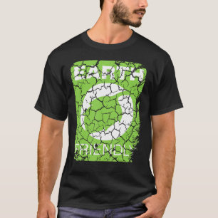 植物花の木の庭の地フレンドリー動揺して Tシャツ