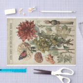 植物花イラスト第5章 薄葉紙 (クラフト)