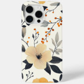 植物花エレガント葉iPhoneケース2 Case-Mate iPhoneケース (裏面)