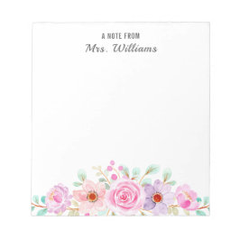 植物花フローラ名前をカスタムする ノートパッド