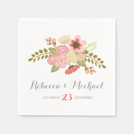 植物花披露宴 スタンダードカクテルナプキン