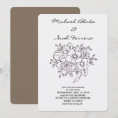 植物花 (正面/裏面)