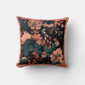 植物花 クッション (正面)