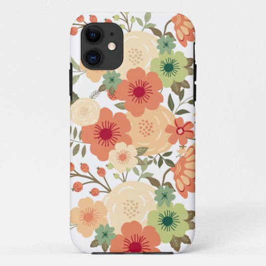 植物花iPhone 5/5Sケース Case-Mate iPhoneケース (裏面)