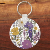 植物芸術 キーホルダー (正面)