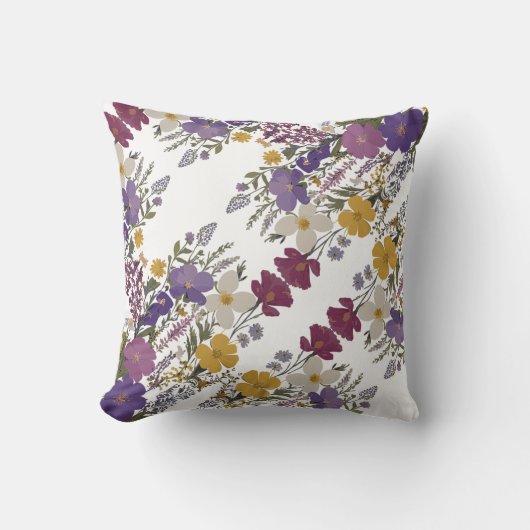 植物芸術 クッション (正面)