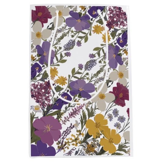 植物芸術 ミディアムペーパーバッグ (正面)