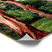 植物芸術:リスボンの近くのシントラでコルクの木 ポスター (角)