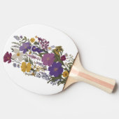 植物芸術 卓球ラケット (横)