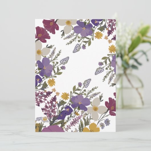 植物芸術 招待状 (スタンド正面)