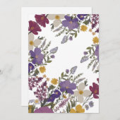 植物芸術 招待状 (正面/裏面)