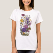 植物芸術 Tシャツ (正面)