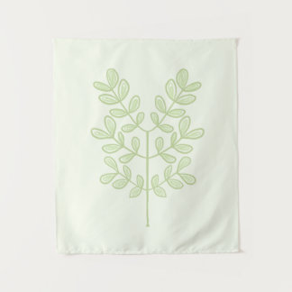 植物葉 タペストリー