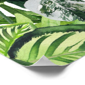 植物葉 ポスター (角)